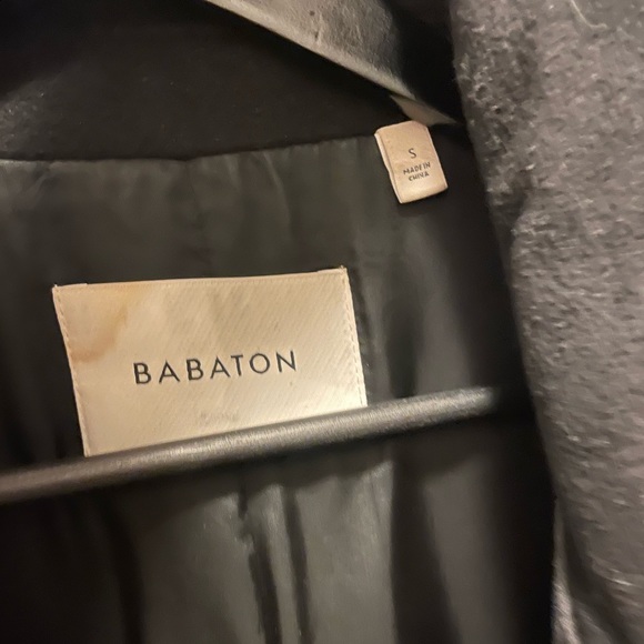 Babaton Italian wool & cashmere coat - Picture 4 of 9